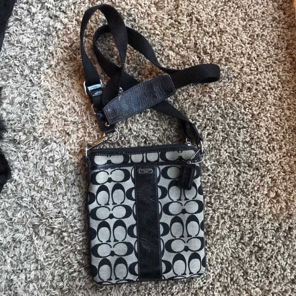 Coach cross body bag